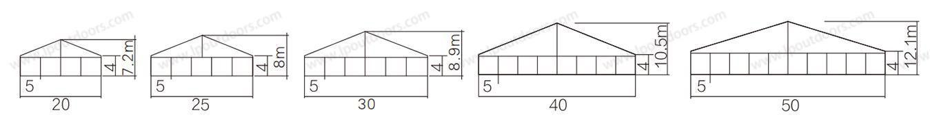 Large party tent