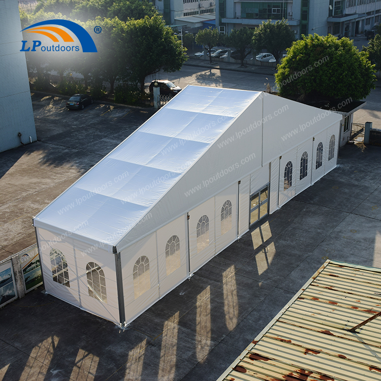25m industrial movable fabric building for storage with sandwich walls