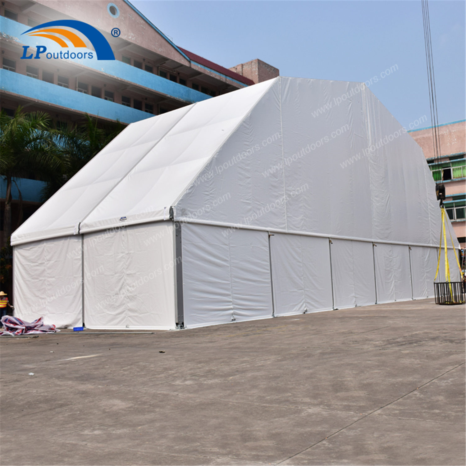 polygon roof party tent