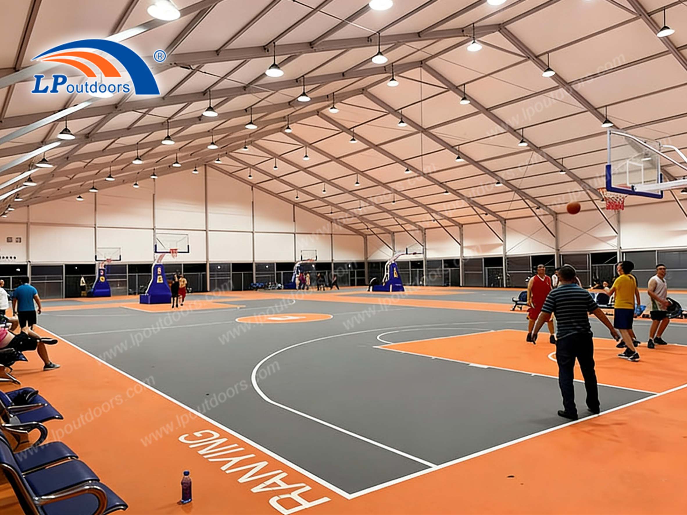 Standard Size Indoor Basketball Training Facility Structure for Sale