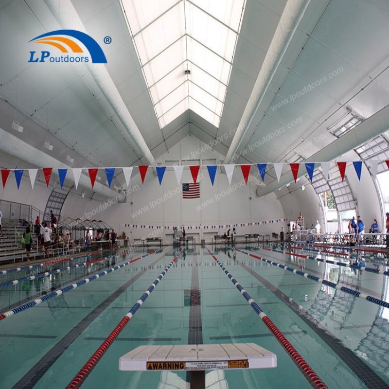 Year-Round Swimming Pool Enclosure | Aluminum Curved Structure