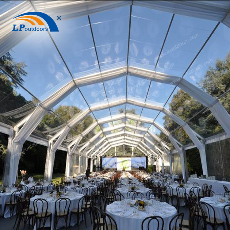 High quality aluminum frame large polygon party marquee tent for wedding