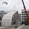 High Pressed Extruded Aluminum Frame Curve Tent As Outdoors Parking Apron