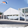 15m Outdoor Clear Span Curve Heart Shape Marquee Tent Aluminum Frame Structure Building with Clear Wall 