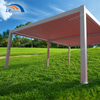 6x8m Waterproof Bioclimatique Aluminium Louvered Roof Pergola For Outdoor Party Event