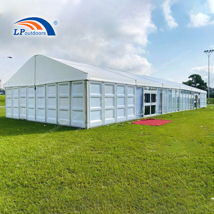 10x10 10x20 Heavy Duty Custom Design Arcum Tent With ABS Wall