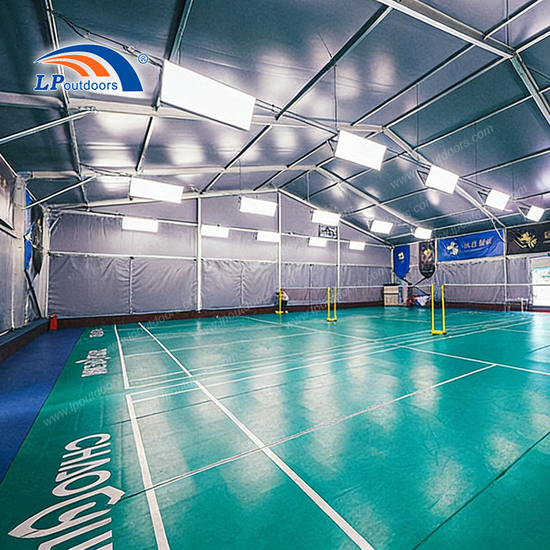 Aluminum Structure for Badminton Court Cover | All-weather Stadium Solution