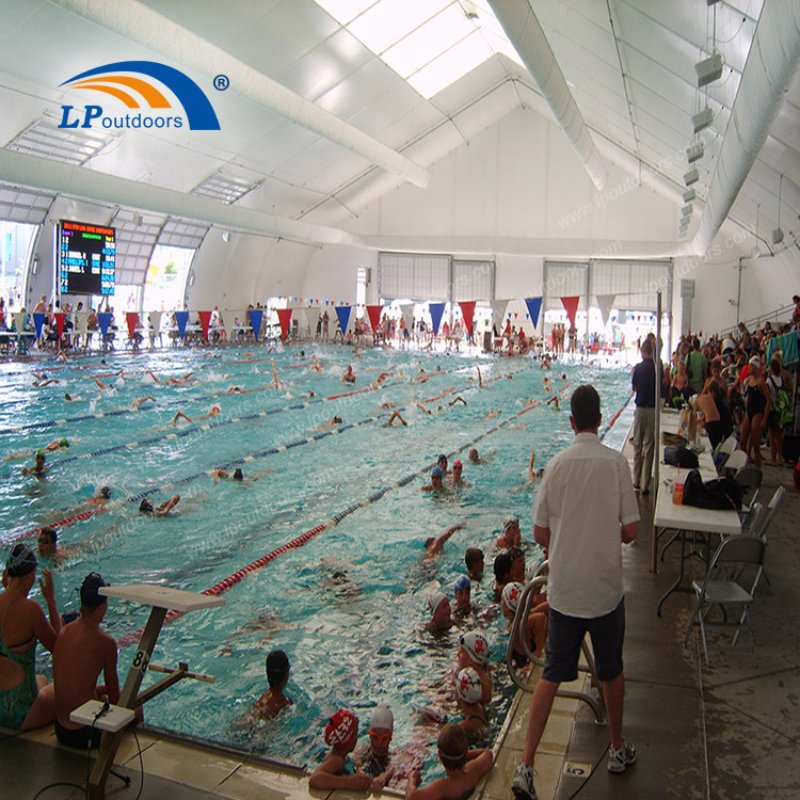 Year-Round Swimming Pool Enclosure | Aluminum Curved Structure