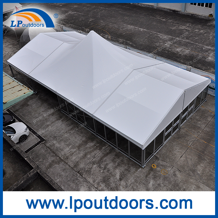 Outdoors aluminum frame luxury mixed marquee tent for party event