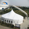 High quality white mixed marquee tent with PC windows for resting