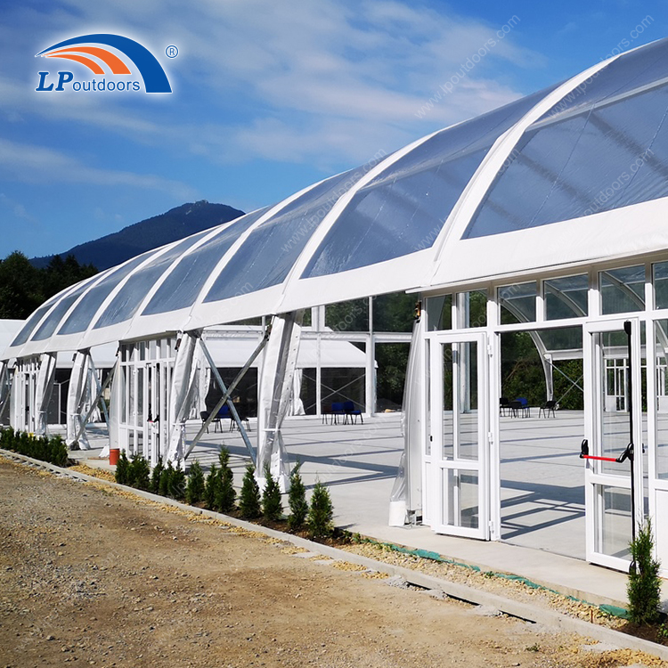 15m curve tent