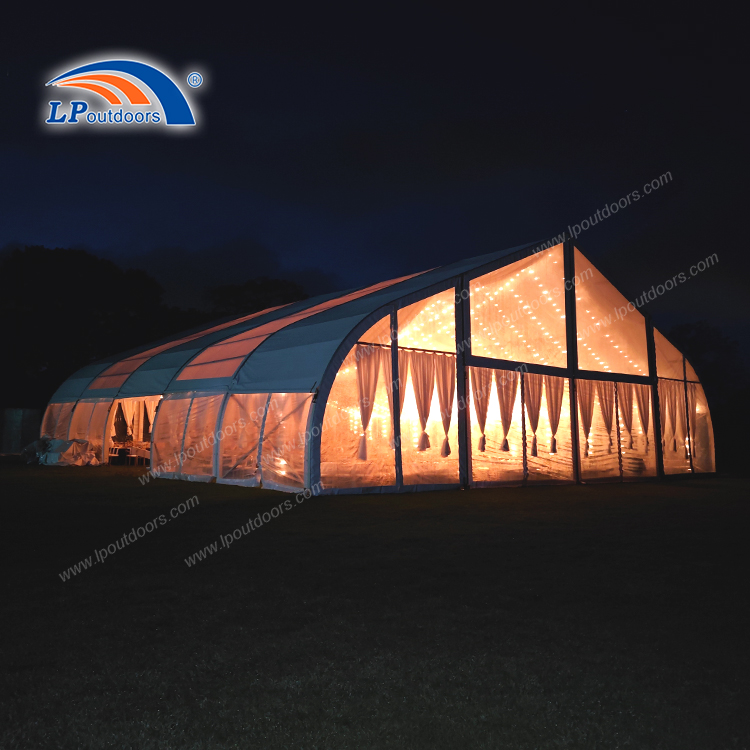white tent for wedding event