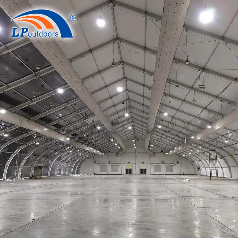 25m clear curved tent-1