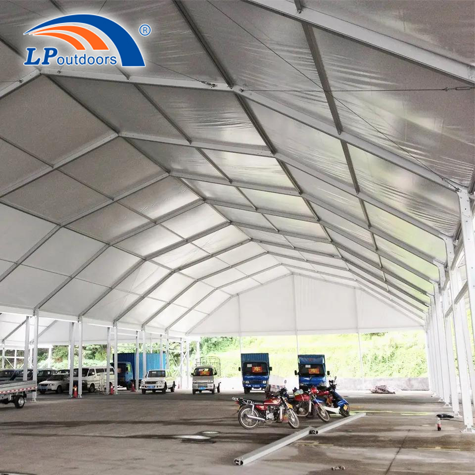 Temporary Building Fabric Structure Large Polygon Roof Tent Exhibition Tents for Entertainment Press Conference