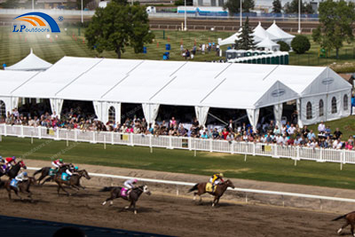 20m Span Aluminum Structure Waterproof Horse Tent for Outdoors Equestrian Competition Event