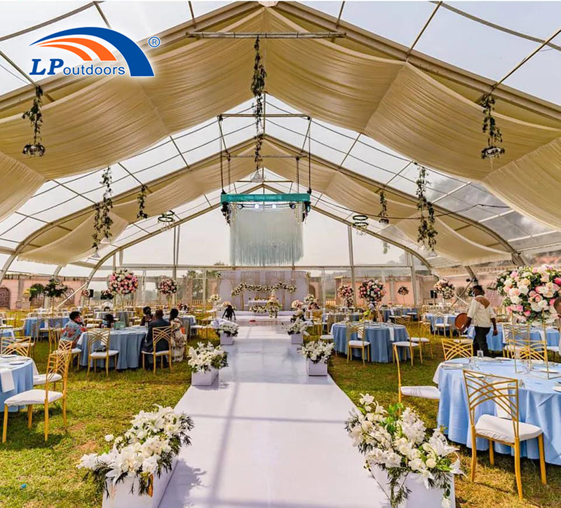 Large Aluminum Multi-flex Structure Tent For 200people, 300people, 500people In Kenya