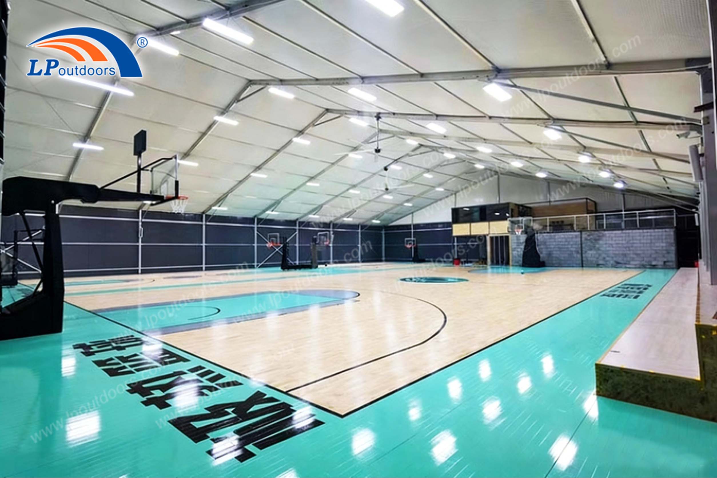 Standard Size Indoor Basketball Training Facility Structure for Sale