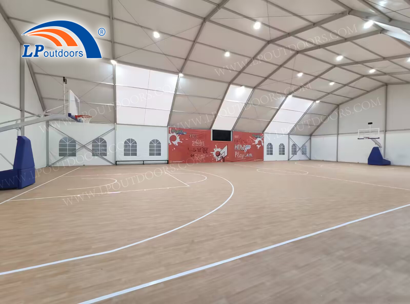 High Clearance Polygon Basketball Hall Building Wholesale