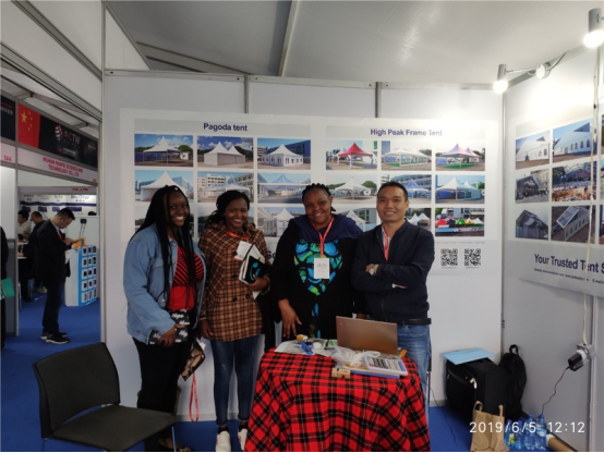 LP Structure Showcases Modular Tent Solutions at the 8th China Trade Week Kenya