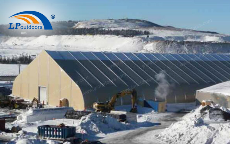 Two Cold Area Problems Can be Solved by LPOutdoors Snow and Wind-resistance Aluminum Curve Tents