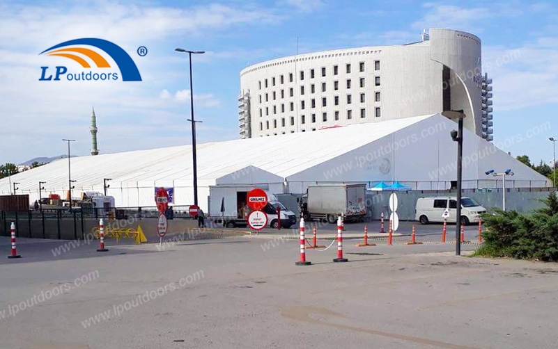 Can LP Outdoors Industrial Storage Aluminum Large Tent Use as the Manufacturing Factory？