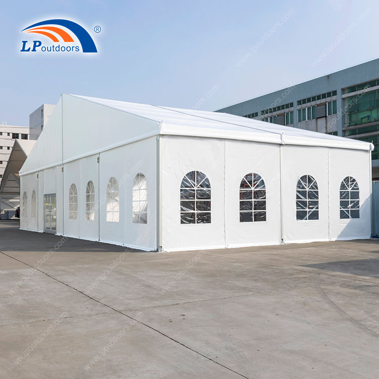 20m Clear Span Big Heavy Duty Marquee Outdoor Wedding Tent With Curtain