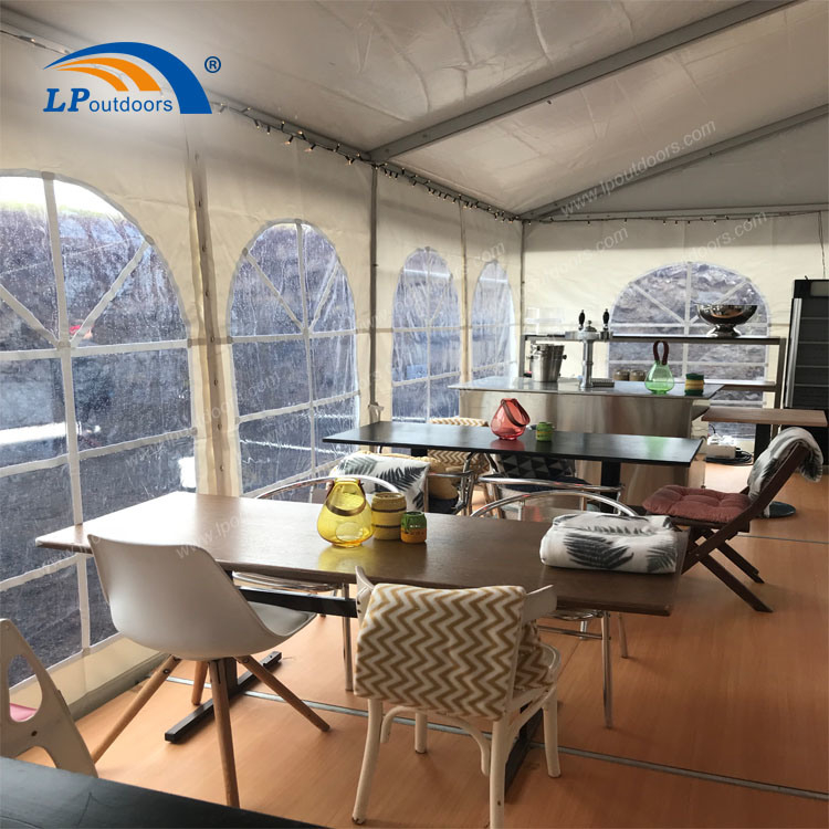 6m Waterproof Small Aluminum Tent for Family Party