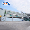 18m Temporary Structure Tent with 12m Barrier-off Entrance As Storage Warehouse for Sale