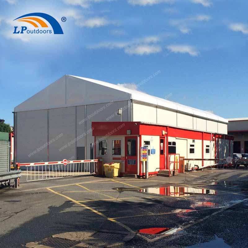 warehouse tent application