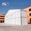 30m Clear Span Side Raised Warehouse Tent Easy for Forklifts Enter And Exit