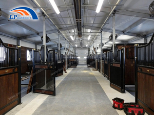 High-End Horse Barn Structure | Commercial Boarding Stable for Sale