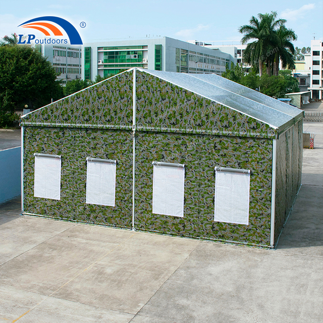 10m Camouflage Military Storage Tent for Tactical Operation