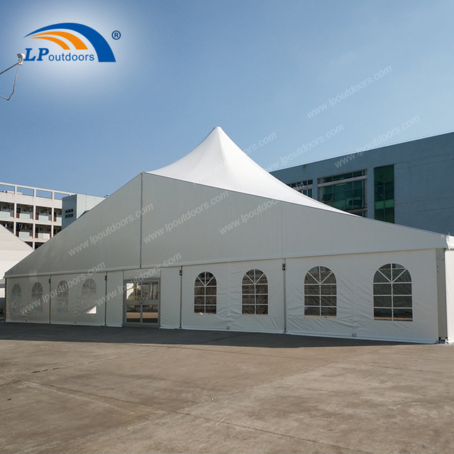 Outdoors aluminum frame luxury mixed marquee tent for party event