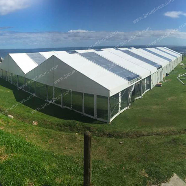 Large aluminum frame tent temporary eduction building for classroom