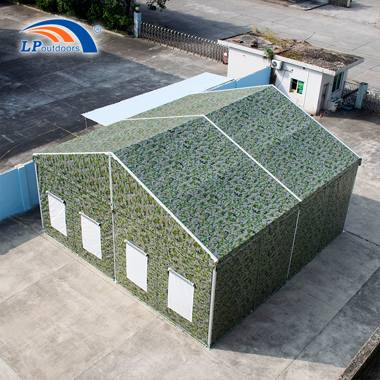 10m Camouflage Military Storage Tent for Tactical Operation