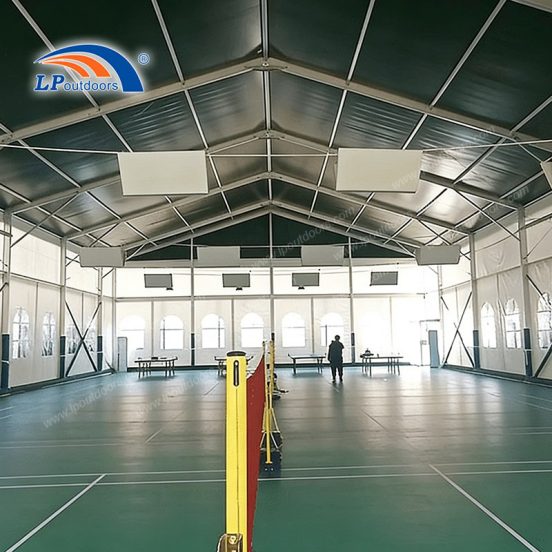 temporary sports hall