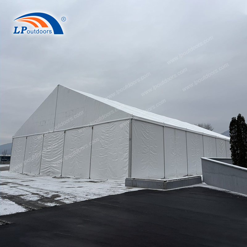 Heavy Snow Load Industrial Aluminum Warehouse Structure for Cold Climates