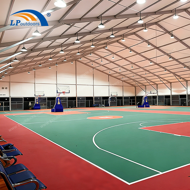 Professional Indoor Basketball Court Tents | Modular Sports Arenas