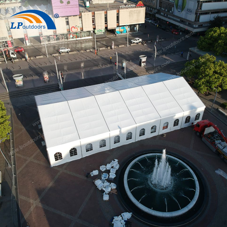 500 people Outdoor aluminum clear roof marquee event tent for wedding or festival