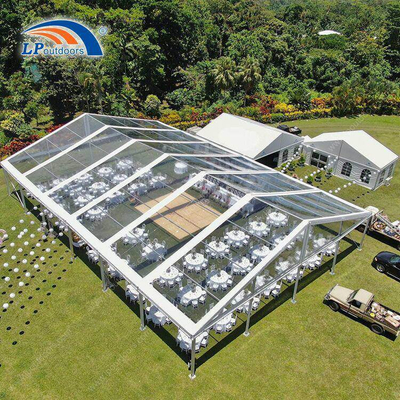 30m aluminum frame large clear marquee tent for outdoors wedding banquet party event