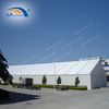 25m industrial movable fabric building for storage with sandwich walls