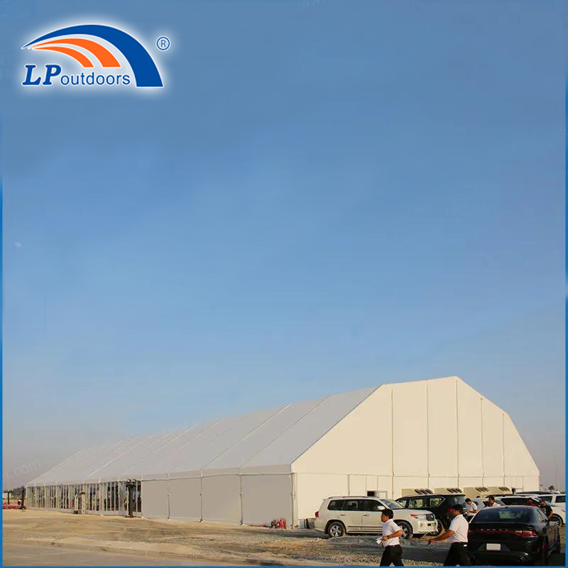 Large Scale Event Marquee Tent Polygon Roof Structure Building with Lining for Sale