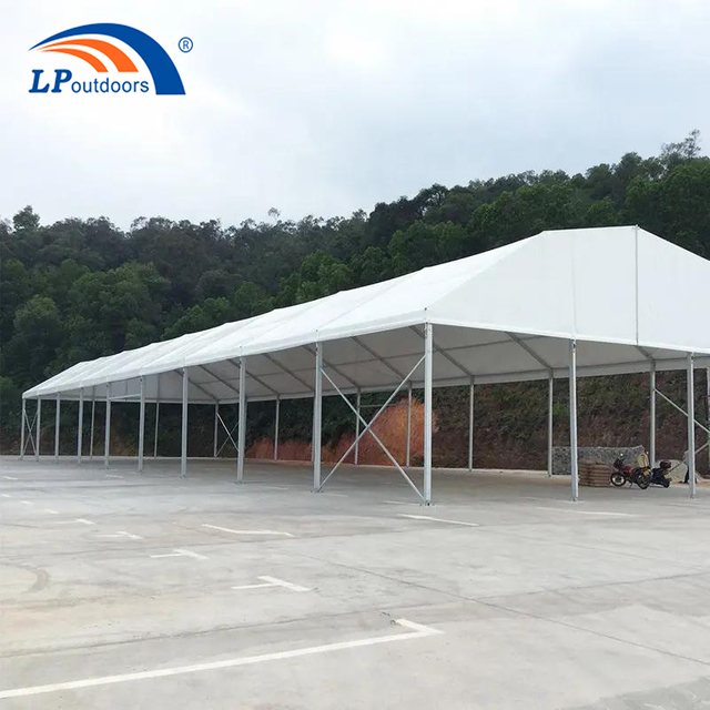 Temporary Building Fabric Structure Large Polygon Roof Tent Exhibition Tents for Entertainment Press Conference