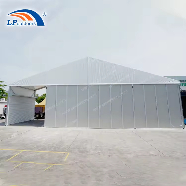 20 by 25m Warehouse Tent with 5.2 Side Height Sandwich Wall
