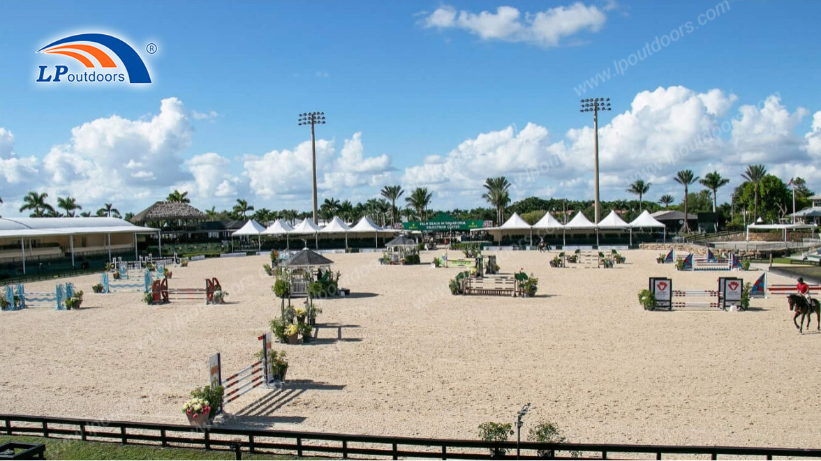 Pagoda Equestrian Event Tent | Rider Lounge & Spectator Canopy
