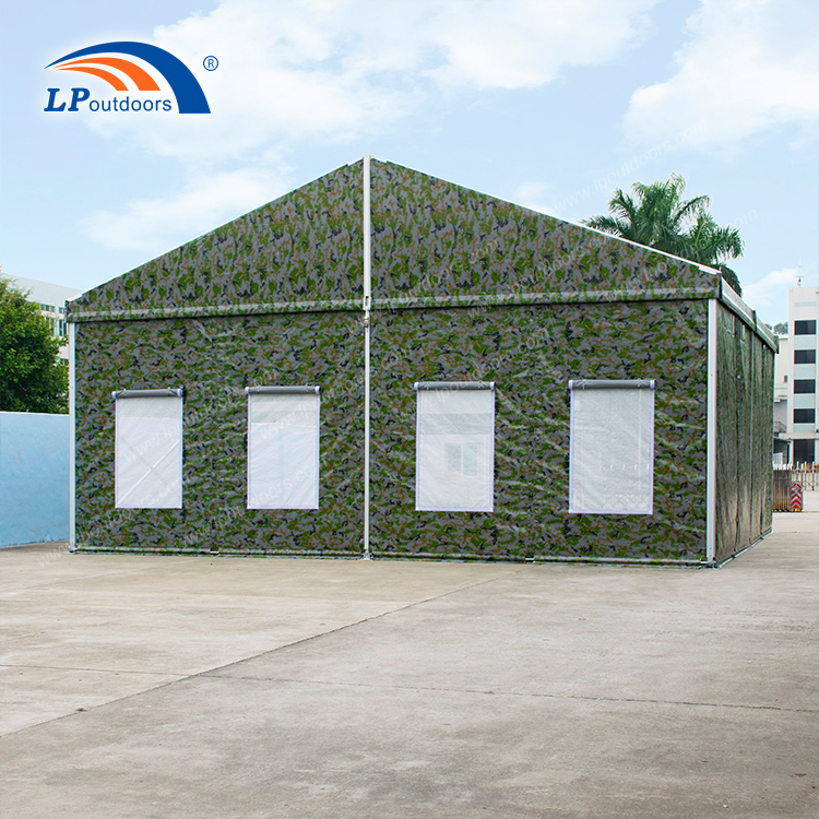 10m Camouflage Military Storage Tent for Tactical Operation