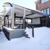 6x8m Heavy Snow Load Aluminum Pergola | Weather-Rated Roof System