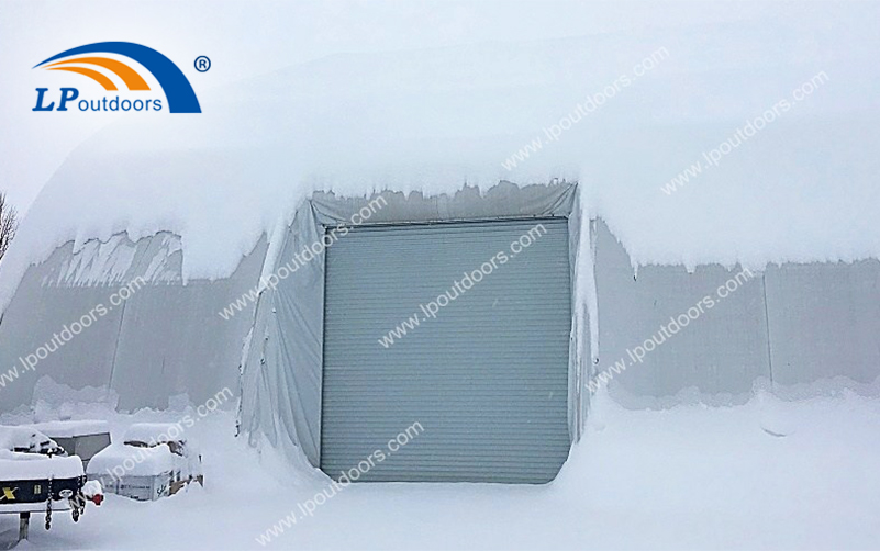 Two Cold Area Problems Can be Solved by LPOutdoors Snow and Wind-resistance Aluminum Construction Tents