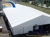 40m outdoor temporary fabric storage shelter with ABS walls