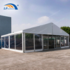 250 people Outdoor aluminum transparent roof marquee event tent for wedding or festival 